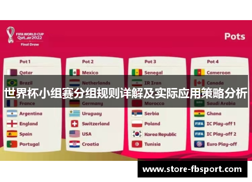 世界杯小组赛分组规则详解及实际应用策略分析